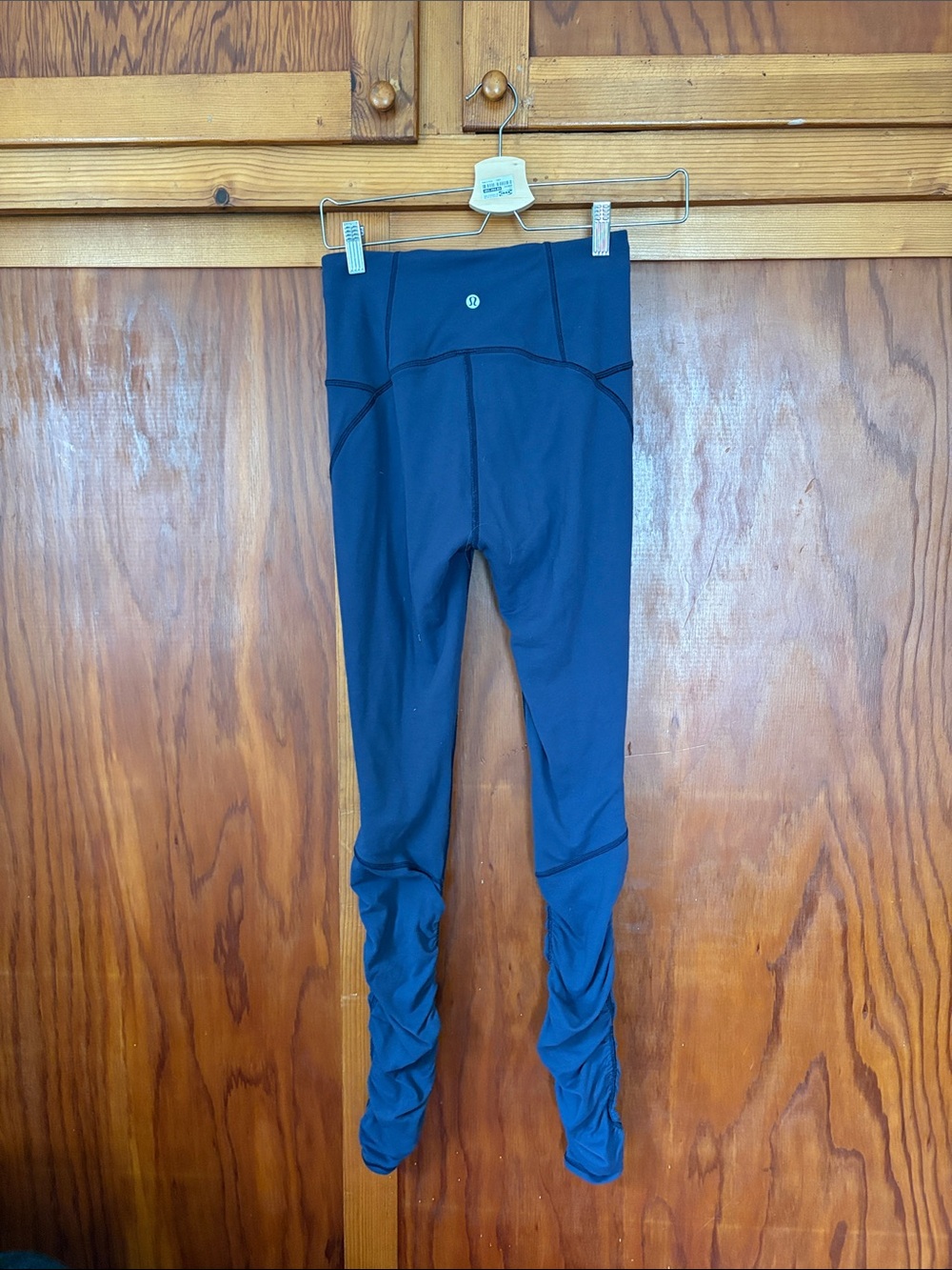 lululemon athletica Navy Blue women’s Ruched Leggings